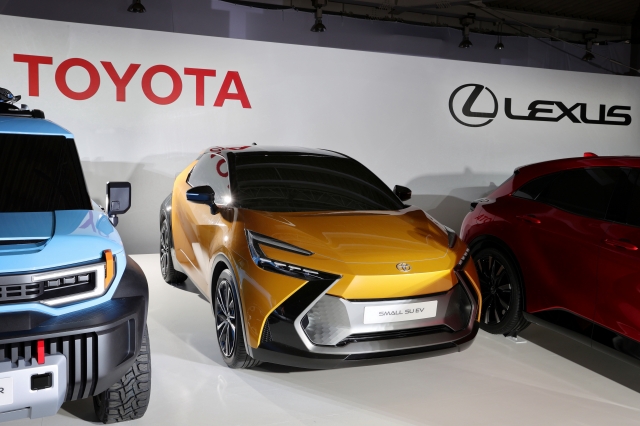 トヨタ自動車のEV電気自動車 bZ4Xの画像