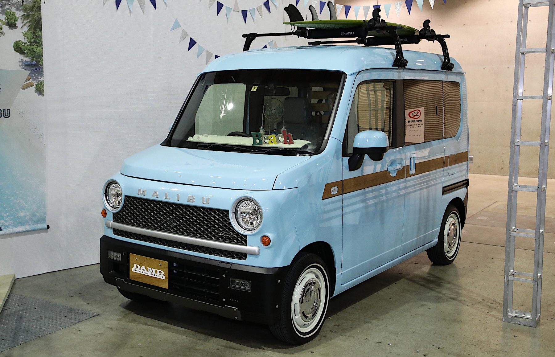 東京国際カスタムカーコンテスト2020「DAMD N-VAN MALIBU」