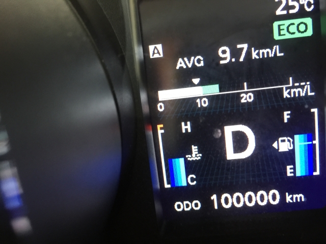 走行距離の調べ方