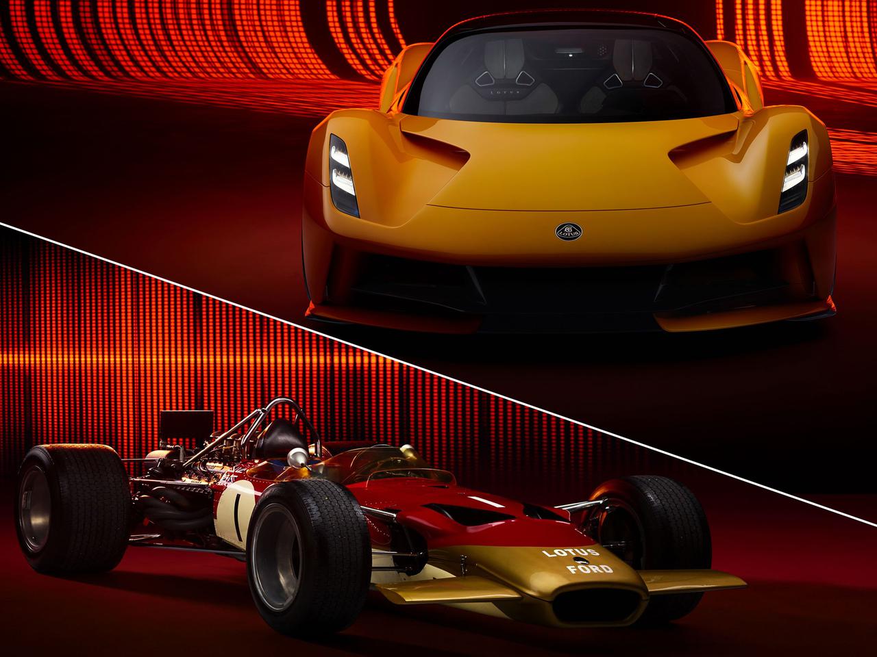 【動画】ロータス エヴァイヤの走行音に、1960年代のF1マシン「タイプ49」のエンジン音を使用