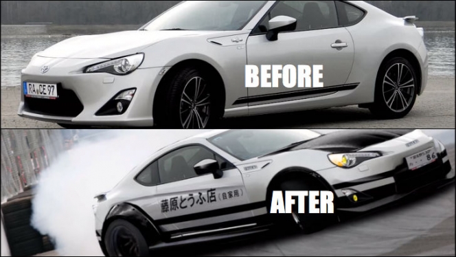 海外でも頭文字Dが大人気！GT86の藤原とうふ店仕様が海外進出か？
