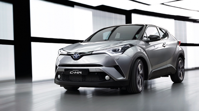 「TOYOTA CHR」ジュネーブモーターショーで世界初披露！