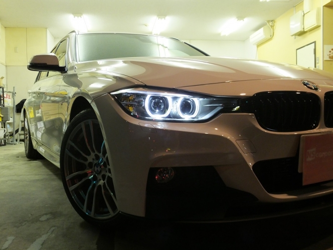 ＢＭＷ ３シリーズ（3_SERIES）３２０ｄツーリング Ｍスポーツ スタイルエッジ ドレッザ ガラスコーティング 施工