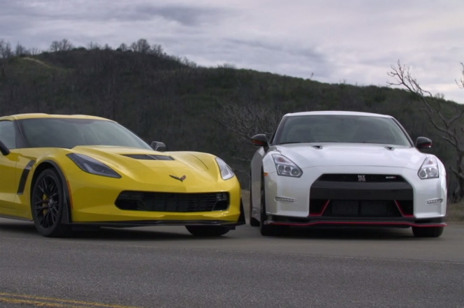 【ライバル対決】GTR ニスモとコルベットZ06ではどちらが速いのか？
