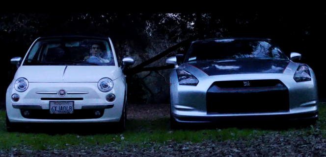 【動画】GTRオーナーを装ってナンパ成功！？実際はフィアット500オーナーだとしたら？