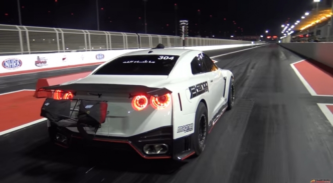 R35 GTRがゼロヨン世界最速記録更新！その記録はなんと7秒168？！