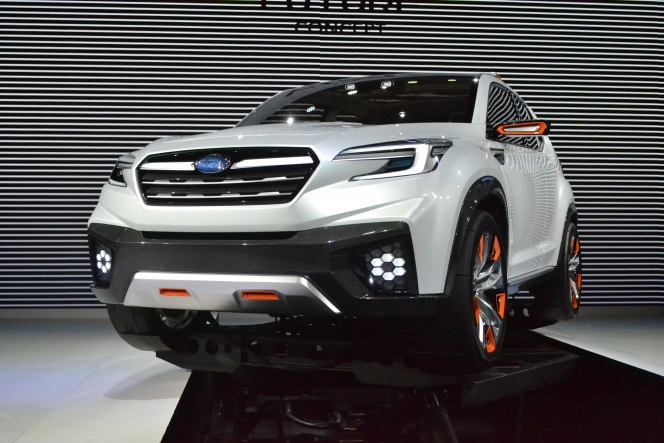 【東京モーターショー速報】スバル、VIZIV FUTURE CONCEPT登場！
