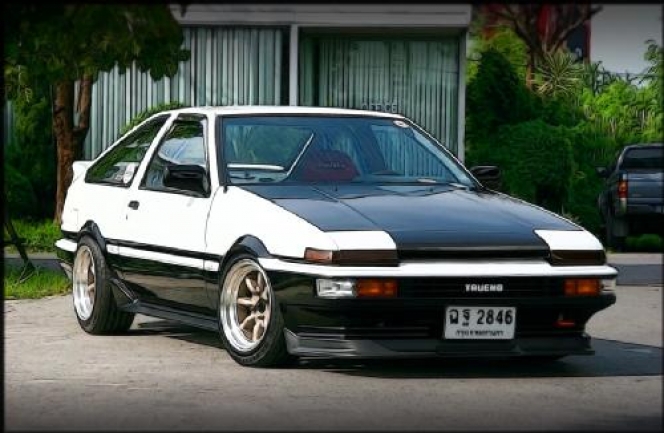 海外からも大人気！イニD藤原拓海の愛車AE86に復活して欲しい