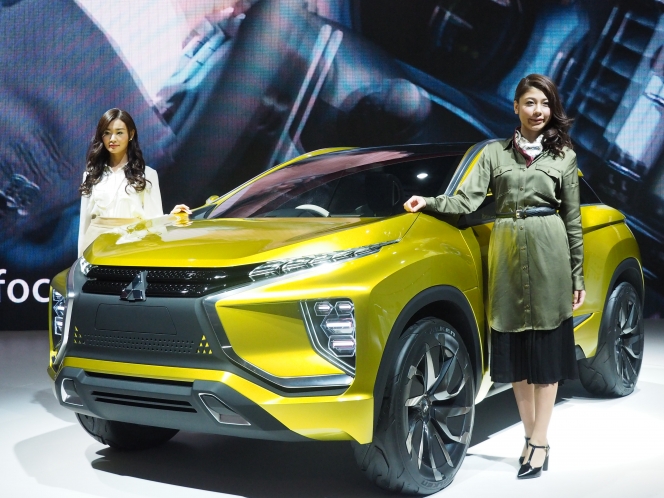 【東京モーターショー速報】ワールドプレミアのコンパクトSUV『MITSUBISHI eX Concept』は次世代EVシステムを採用！
