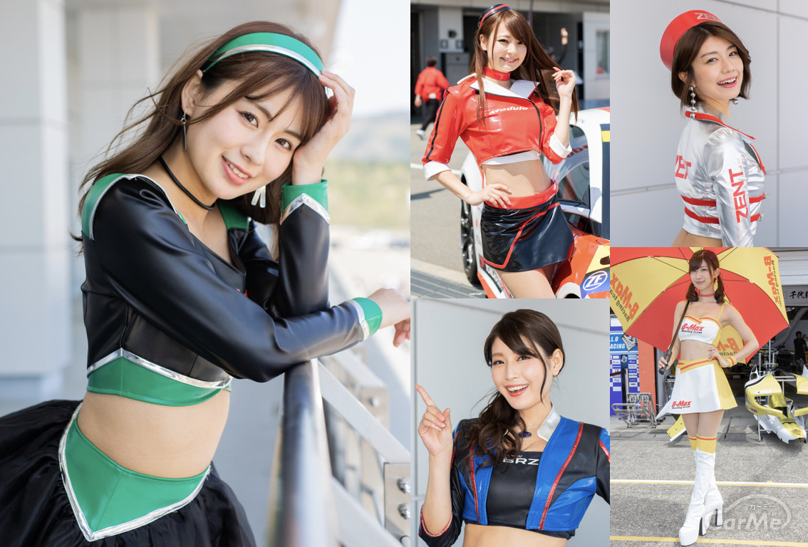 2018年、モータースポーツを彩った注目のレースクイーン5名をピックアップ！