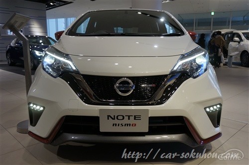 【専用デザインのアイテムやパーツを徹底チェック】日産ノート ニスモSの外装画像レビュー