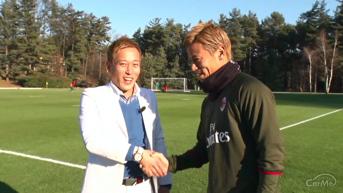 TOYO TIRES、サッカーファンの夢をサポート!! 本田選手とじゅんいちダビッドソンが史上初コラボ!