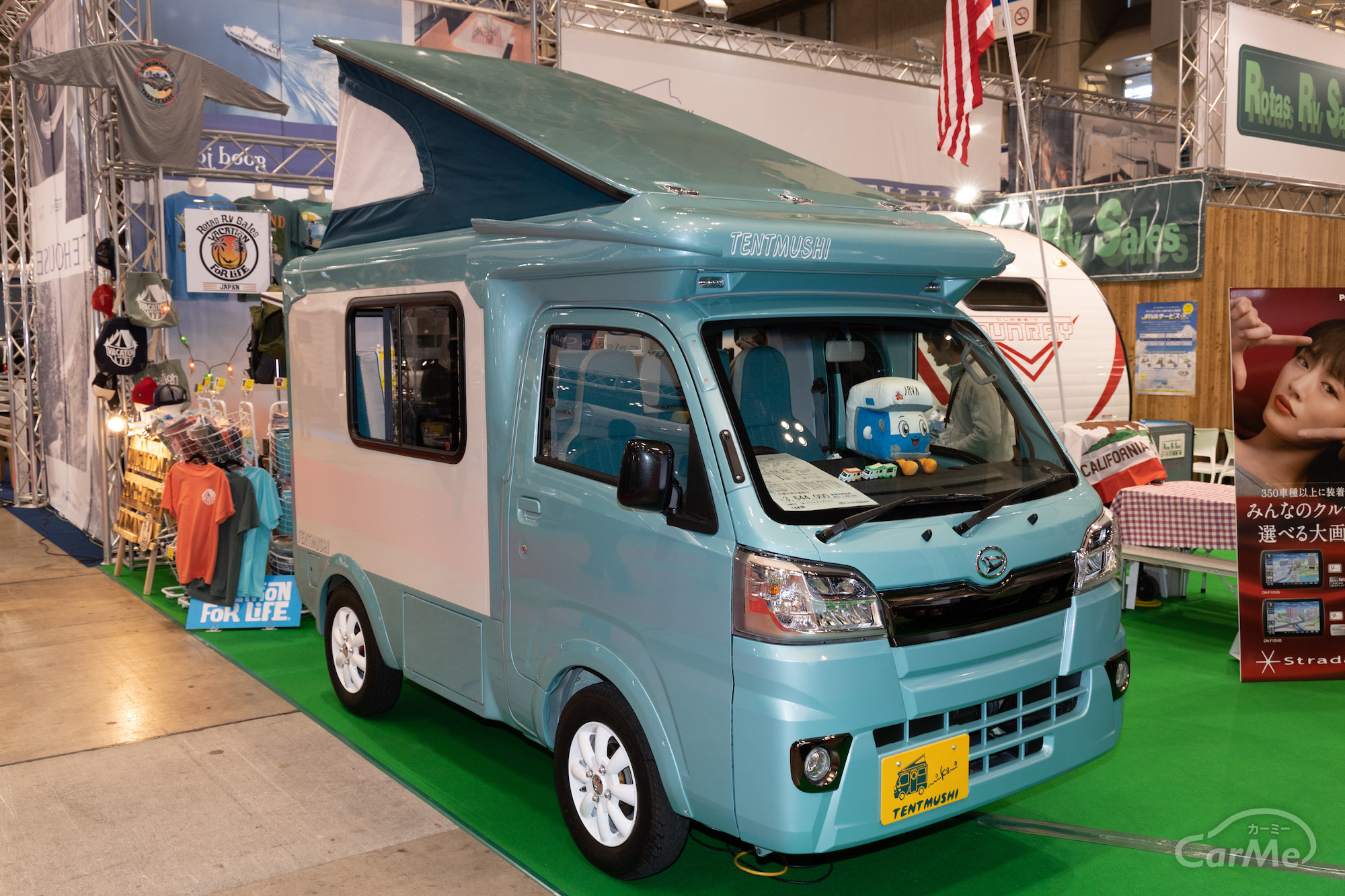 最も小さなキャンピングカー「テントむし」とは？
