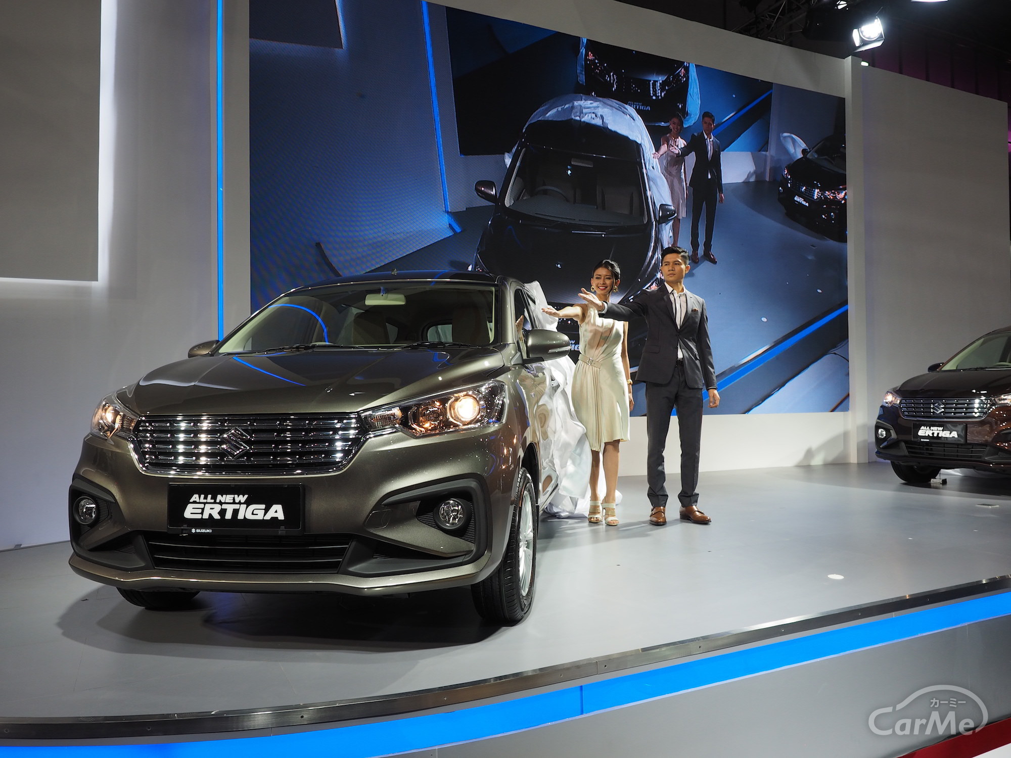 【速報】スズキ、新型エルティガをIIMS2018で発表