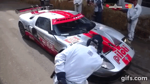 Ford GT40 MKII / Ford GT LM GTE がグッドウッドヒルクライムを激走