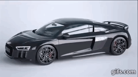 新型アウディ R8 とファイナルファンッタジーXVのコラボバージョンがこちら。