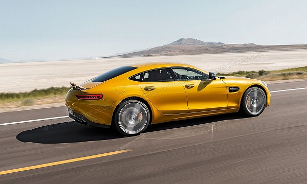 最高出力600馬力。ジュネーブにて、メルセデスベンツAMG「GT4・コンセプト」を出展