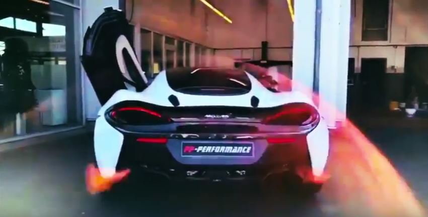 炎を噴くドラゴン。PPパフォーマンスがマクラーレン「570GT」専用エキゾーストを公開