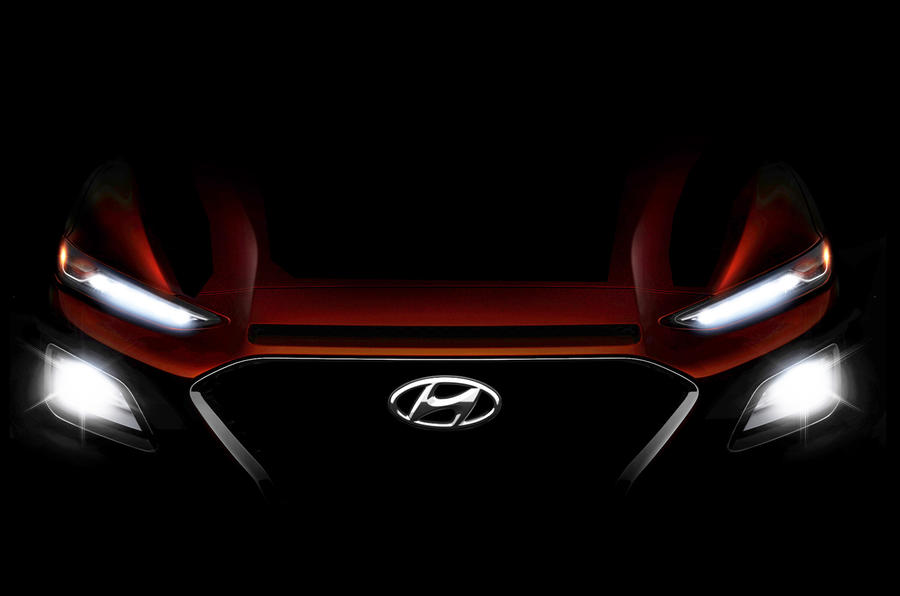 現代自動車のSUVモデル「コナ」のティーザー画像が公開に。かなり攻撃的なデザイン