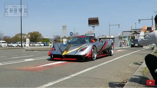 これは見もの。山形県のスーパーカーミーティングにて、パガーニ「ゾンダ」等の希少車が登場【動画有】
