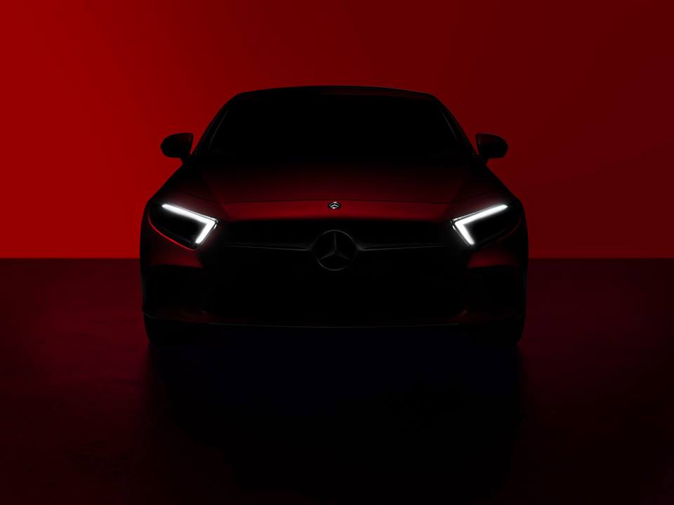 メルセデスベンツ・新型「CLS」のティーザー画像が公開に。LAオートショーにてデビュー