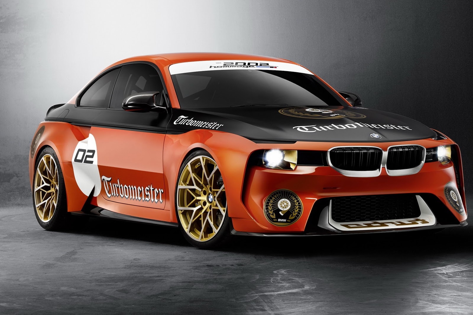 BMWが2002オマージュをアップデート。今度はレースカー風の仕上がりに