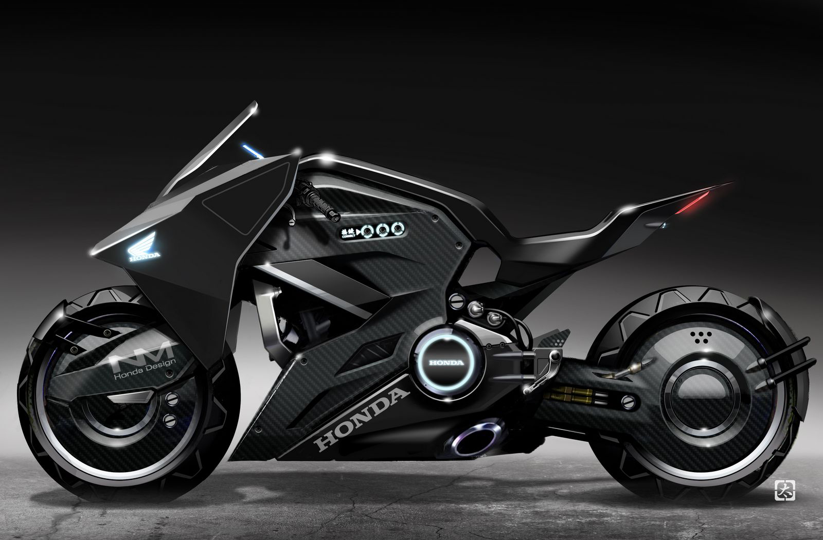 ホンダが映画「 ゴースト・イン・ザ・シェル」で少佐の乗るバイクを公開。大阪で展示