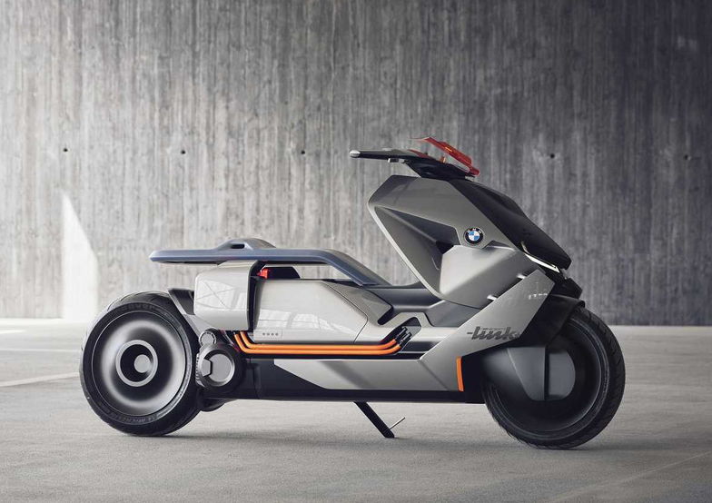 BMWが電動スーター「コンセプト・リンク」発表。ヘッドアップディスプレイ装備