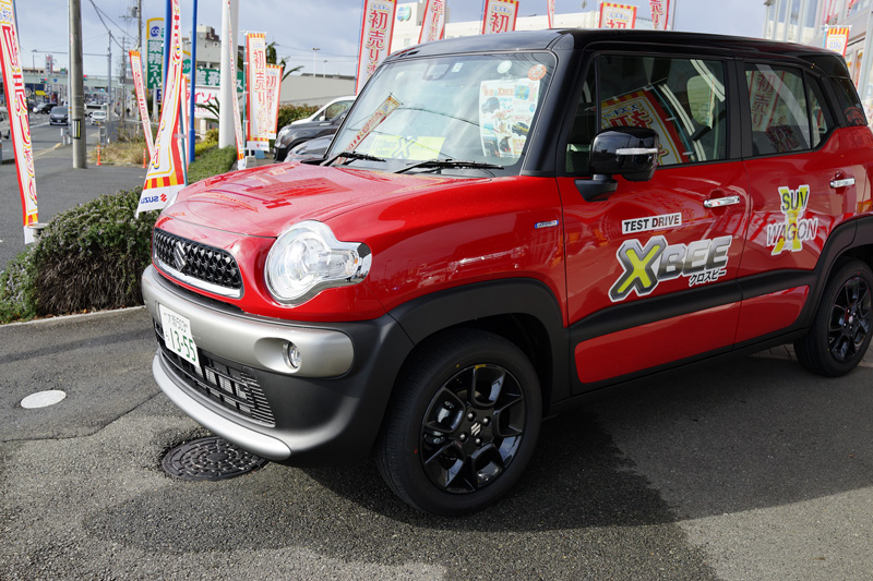【試乗スズキ・クロスビー〜前編】イグニスベースのハスラー風味。その仕様や装備を見てみよう