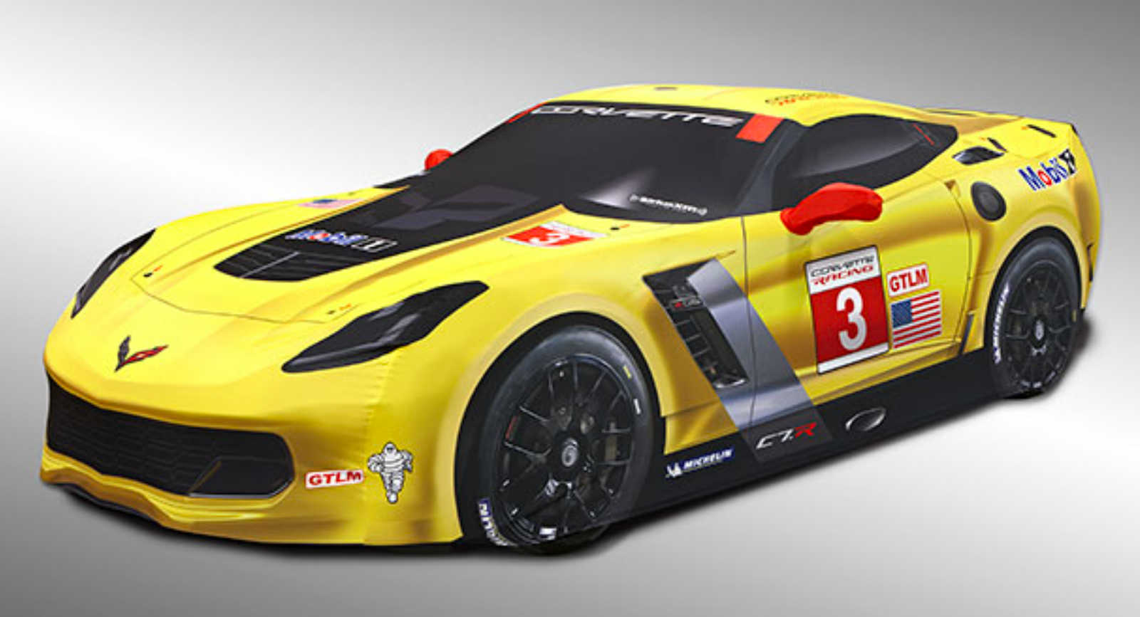 シボレーがコルベット用に「レースカー（C7.R）風」カーカーバーを発売
