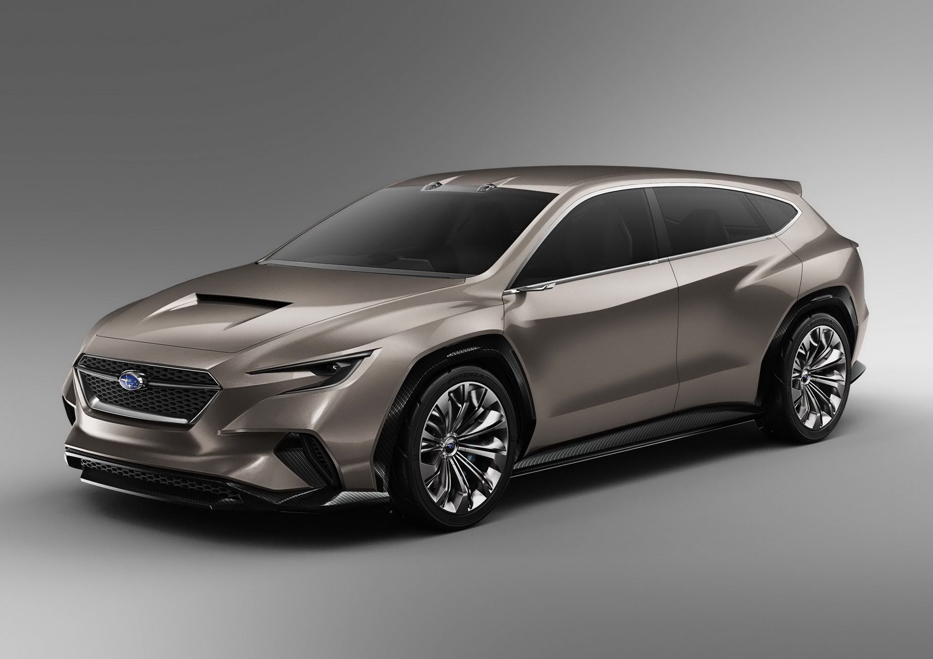 スバルが「VIZIV TOURER CONCEPT（ヴィジヴ・ツアラー・コンセプト）世界初公開。次期レヴォーグ？