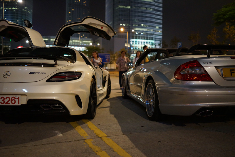 香港でのメルセデス・ベンツのイベント（2）。やってきたCLK DTM / SLSブラックシリーズを紹介