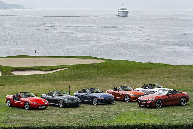 BMWが新型Z4発表に合わせて歴代「Z」を集結。ここでそれぞれのモデルを見てみよう