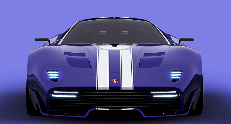 もしもシェルビーが新型車を発売したら？デザイナーがレトロフューチャーな「OTRコンセプト」発表