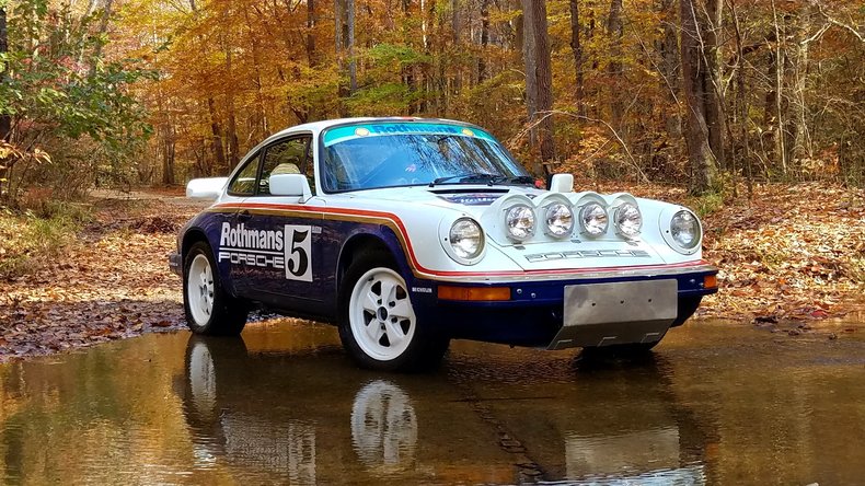 ポルシェ911SCをラリー仕様のSCRS、しかも”ロスマンズ仕様”に本気カスタムしたショップが登場