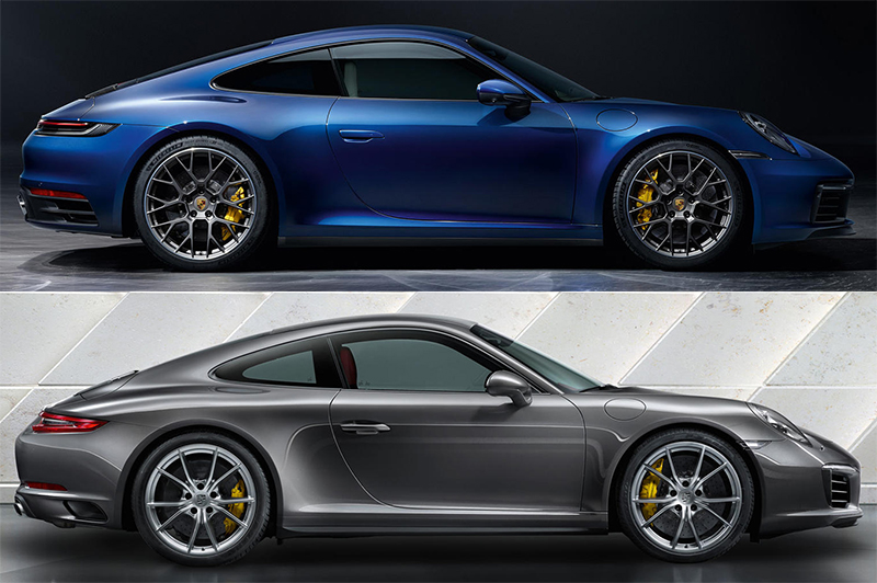 思った以上に変わってた！新型ポルシェ911（992）と従来モデル（991）を比較してみよう