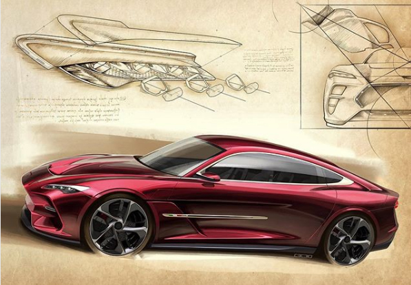 イタルデザインの新型車はスーパースポーツではなく「高級クーペ」！ドアは巨大ガルウイングを採用する模様