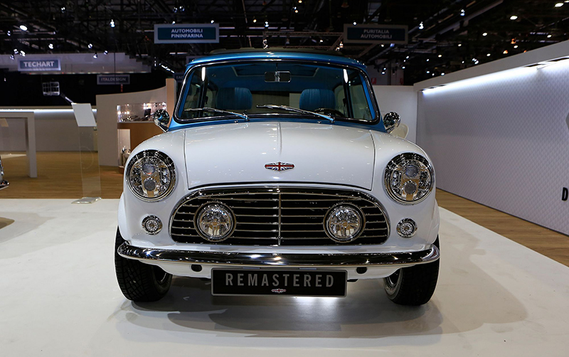 1台1500万円、クラシックミニを根本からレストア＆カスタムした「ミニ・リマスタード」。ジュネーブに一挙三台が降臨