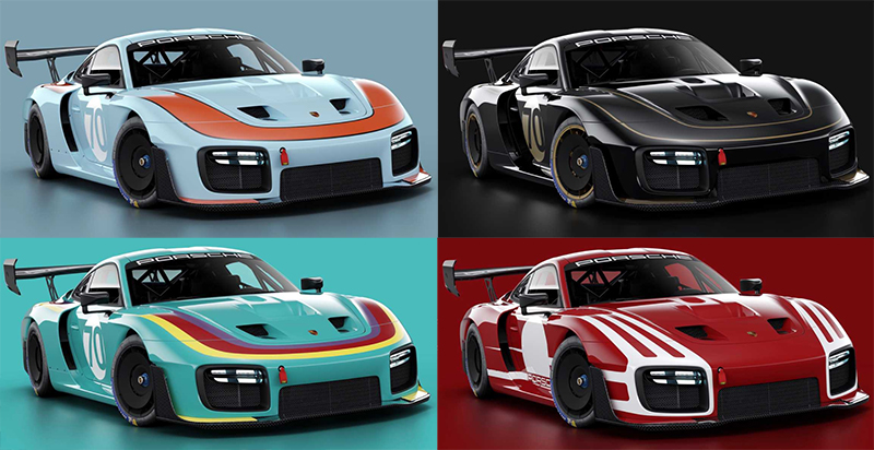 まさかの公式！ポルシェが935に「ガルフ」「JPS」など過去にレースで活躍したカラーリング7種を施し公開