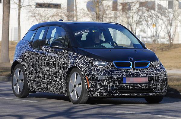 BMW「i3」のフェイスリフトモデルを捕捉。新モデルの「i3S」として登場か