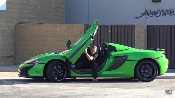 やらせ確実だけど面白い。マクラーレン「650S・スパイダー」に電気ショックを仕掛けて泥棒退治する動画【動画有】