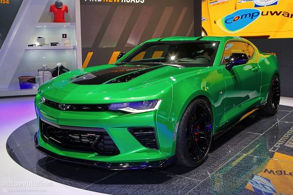 中々のインパクト。ジュネーブにて、シボレー「カマロSS 1LE」が公開に