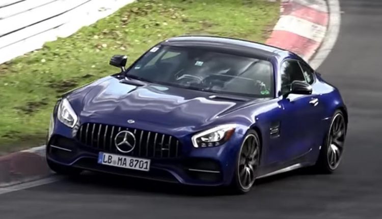 2018年モデル・メルセデスベンツAMG「GT S」のフェイスリフトモデルがニュルを走る【動画有】