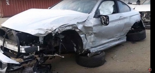 原型不明のBMW「4シリーズ」がロシアのベテラン修理業者が完全修復する動画【動画有】