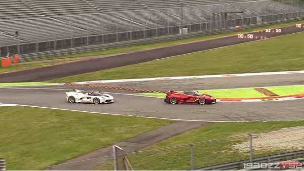 モンツァにて、フェラーリ「FXX K」のドライビングレッスン動画が公開に。現場で見たら間違いなく耳がやられる【動画有】