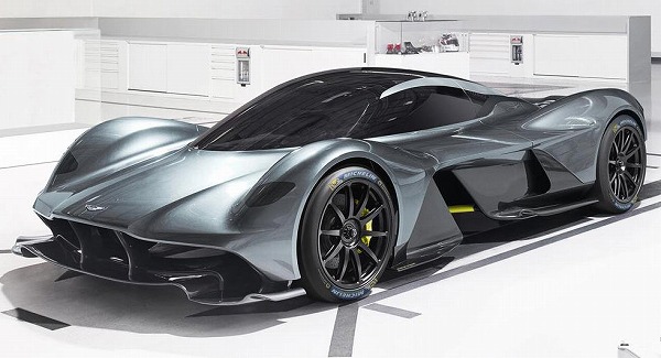 アストンマーティン「ヴァルキリー」は2019年に生産開始予定。HVシステムにより1,100馬力超えか