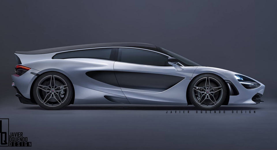 マクラーレン「720S」にシューティングブレークモデルが登場したら？というレンダリング画像が公開に