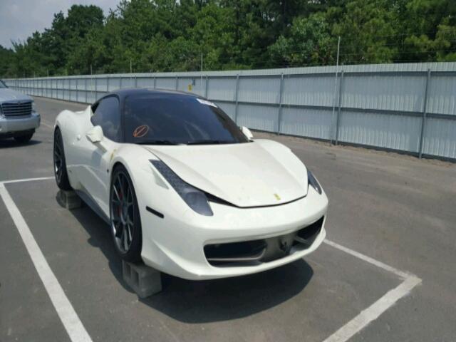 水没してしまったフェラーリ「458イタリア」が販売中。意外と高めの990万円也