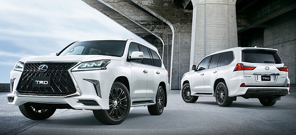 レクサス「LX570」オーナー又は検討中の人は朗報。純正TRDにてF SPORT風にカスタマイズが可能に