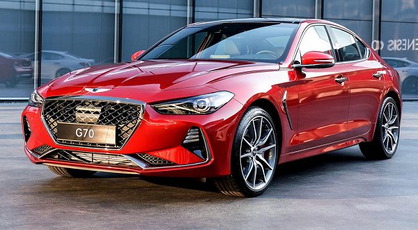 ジェネシスの新型「G70」が遂に公開。ドイツ御三家のコンパクトスポーツセダンに食らいつく